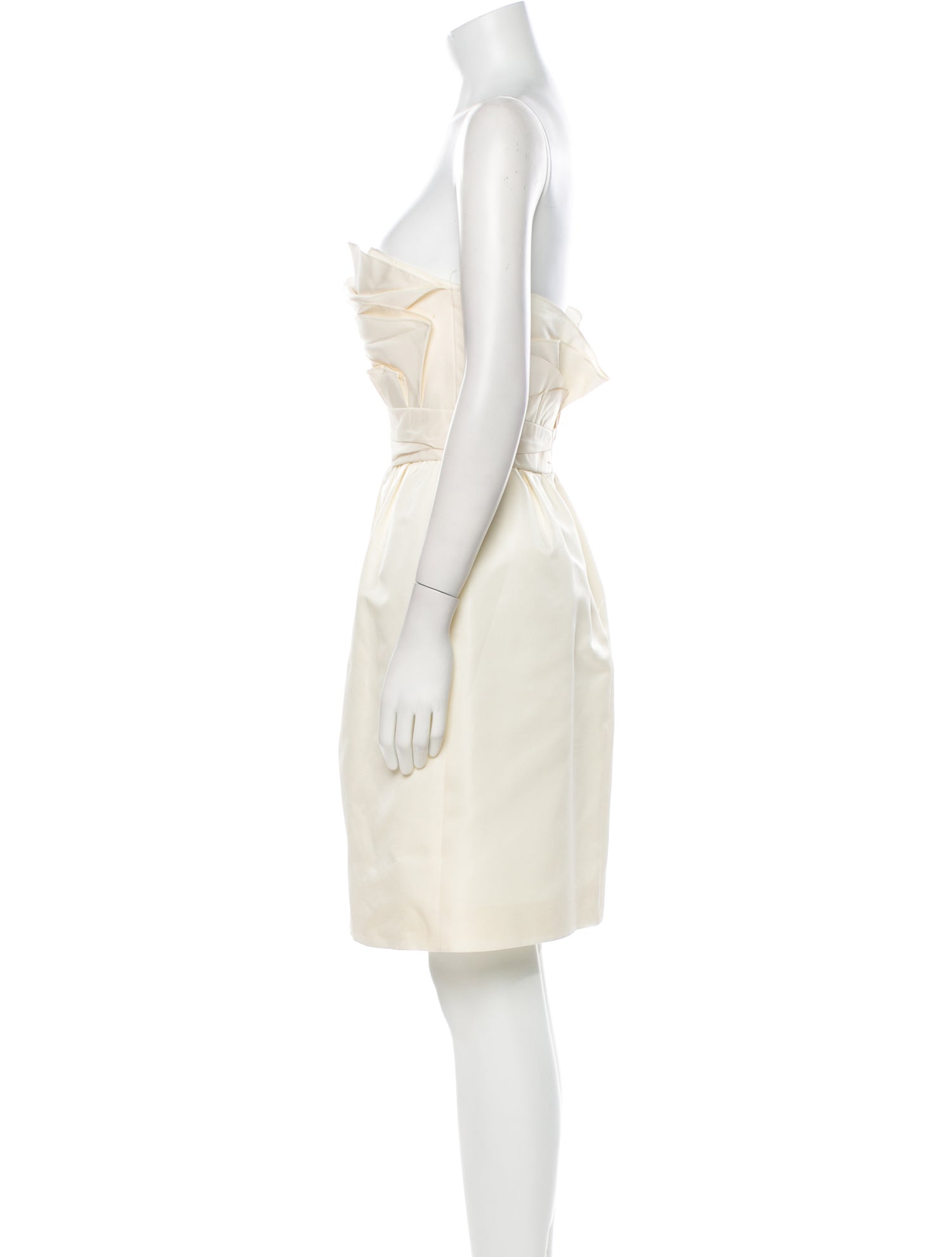 Amsale Strapless Mini Dress